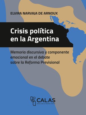 cover image of Crisis política en la Argentina
